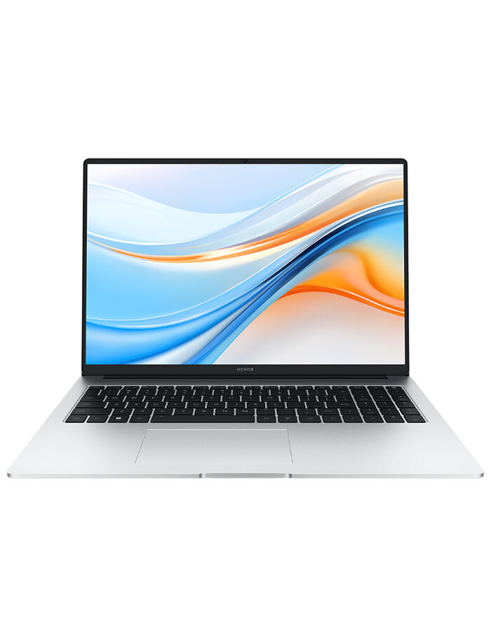 Ноутбук HONOR MagicBook X16 Plus (Ryzen 7 8845HS/16"/2560x1600/32Гб/1024Гб SSD/Radeon 780M/Серебристый/)