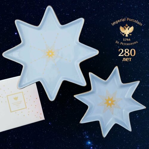 Набор тарелок плоских 270 мм, 4 шт. Форма 