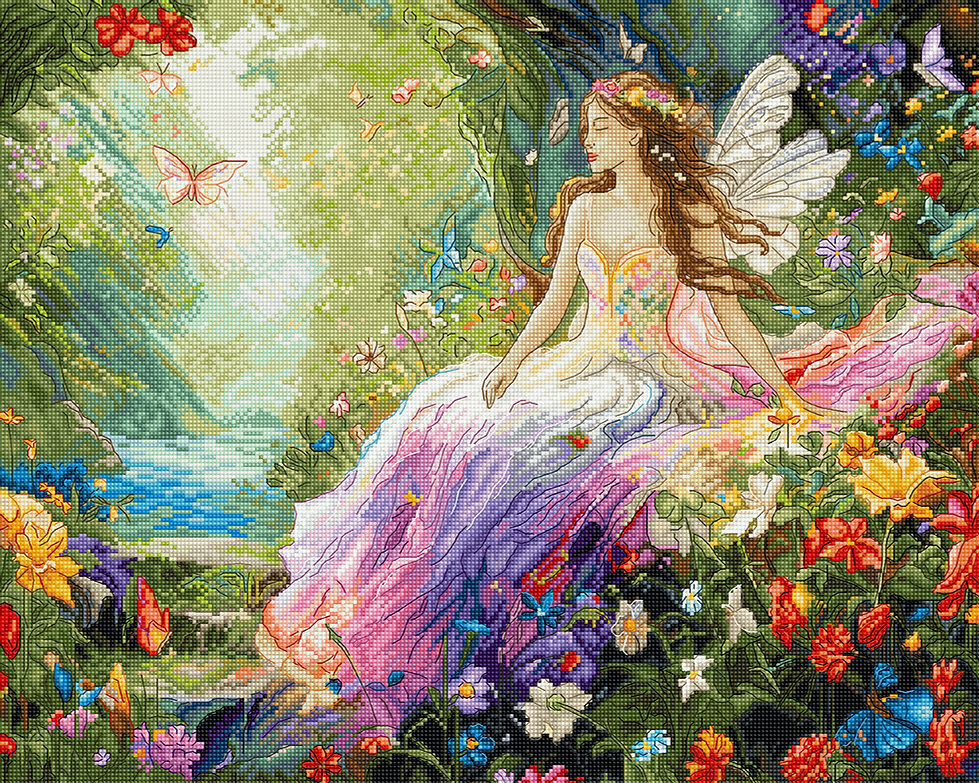 Набор для вышивания LetiStitch L9932 Enchanted Spring