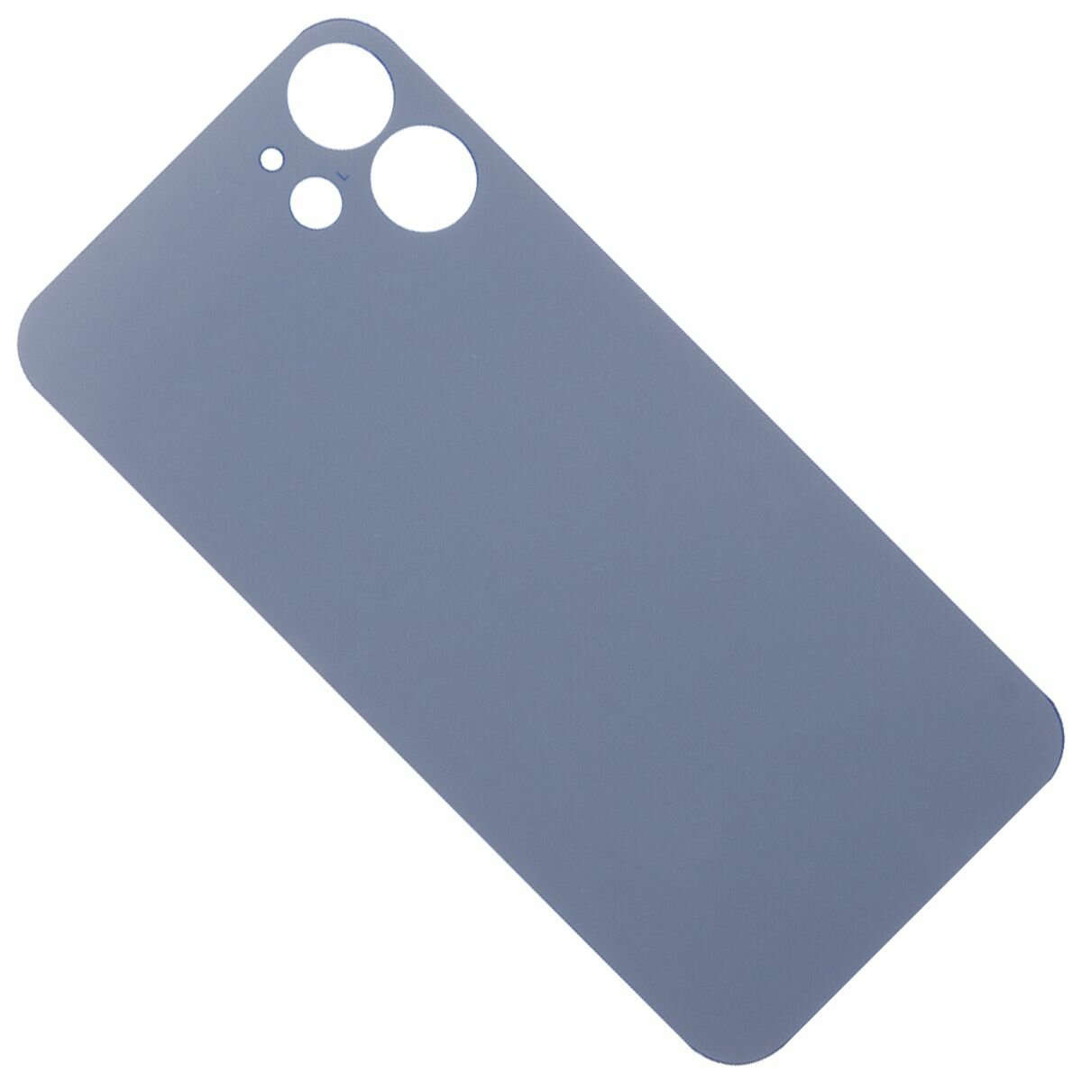 Задняя крышка для iPhone 12 mini (широкий вырез под камеру) <черный> (OEM) — фото 1
