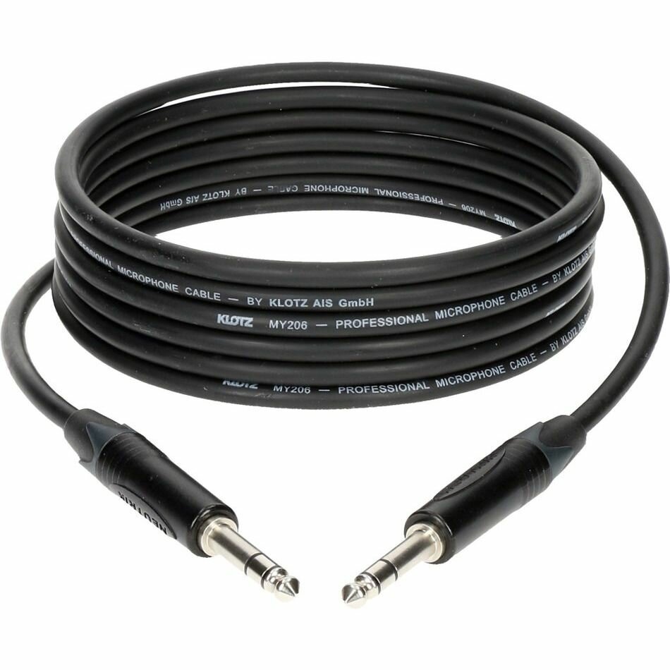 Кабель аудио 1xJack - 1xJack KLOTZ B4PP1-0100 1.0m