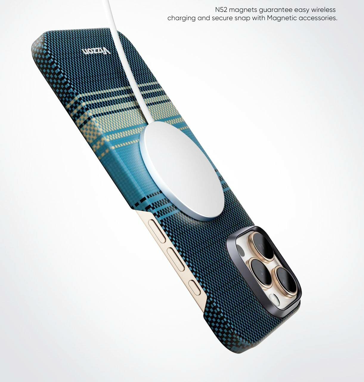 Чехол Vizzon "MOONRISE", для iPhone 16 Pro Max, ударопрочный — фото 1