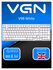 Клавиатура VGN S99 Wireless Glazing Green белый/зеленый Bluetooth