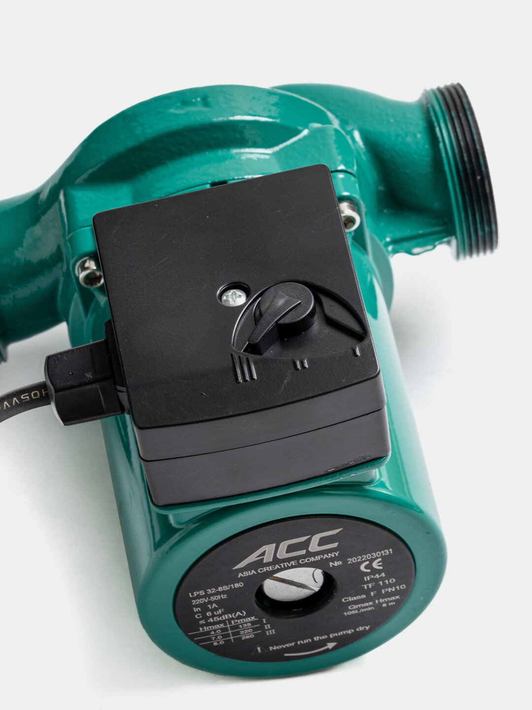 Циркуляционный насос ACC LPS32-8S/180, 270 Вт, 9,6 м³/ч, чугунный корпус — фото 1