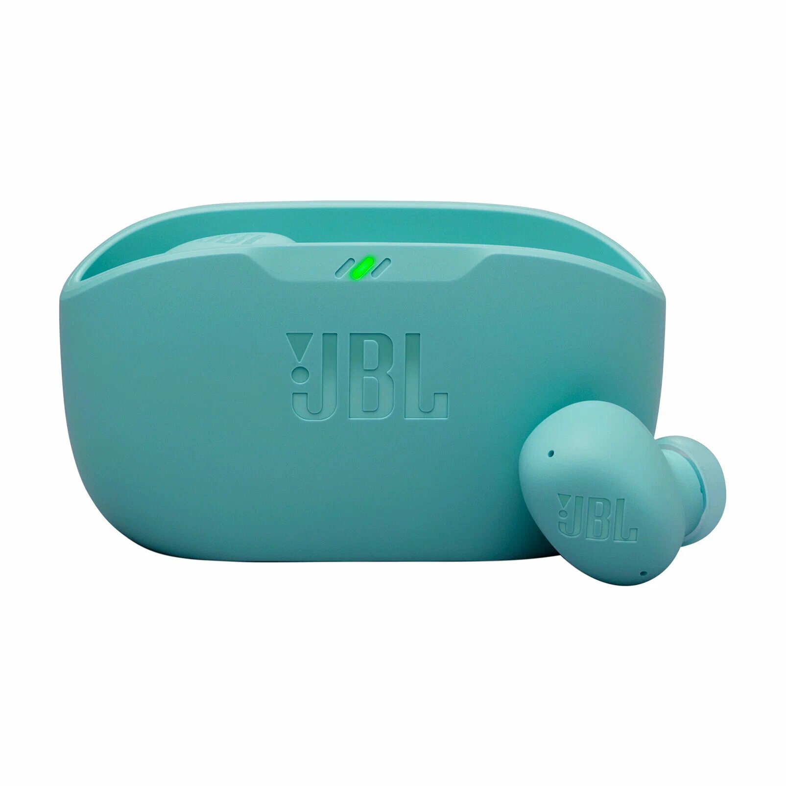Беспроводные наушники JBL Wave Buds 2, TWS наушники с шумоподавлением, голубые