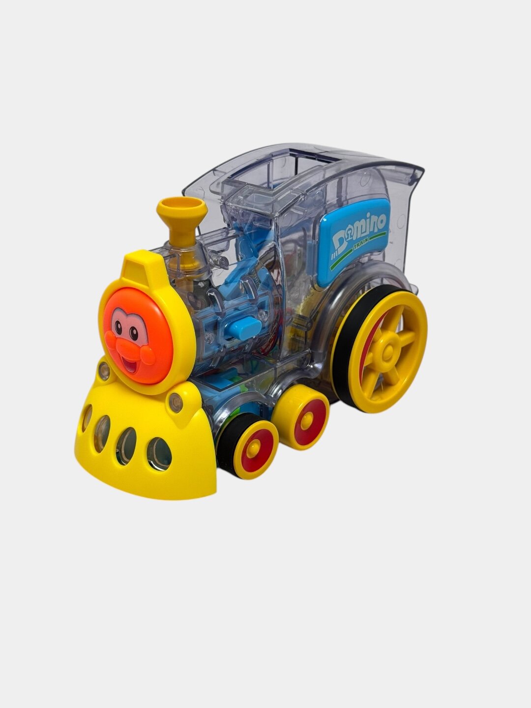 Мини-домино поезд, Автоматическая выкладка фишек, Для детей от 3 лет, Развитие моторики Код. 27317 — фото 1