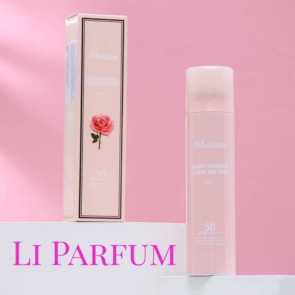 Спрей солнцезащитный JM solution Sun Spray Rose SPF50+, аромат розы, 180мл