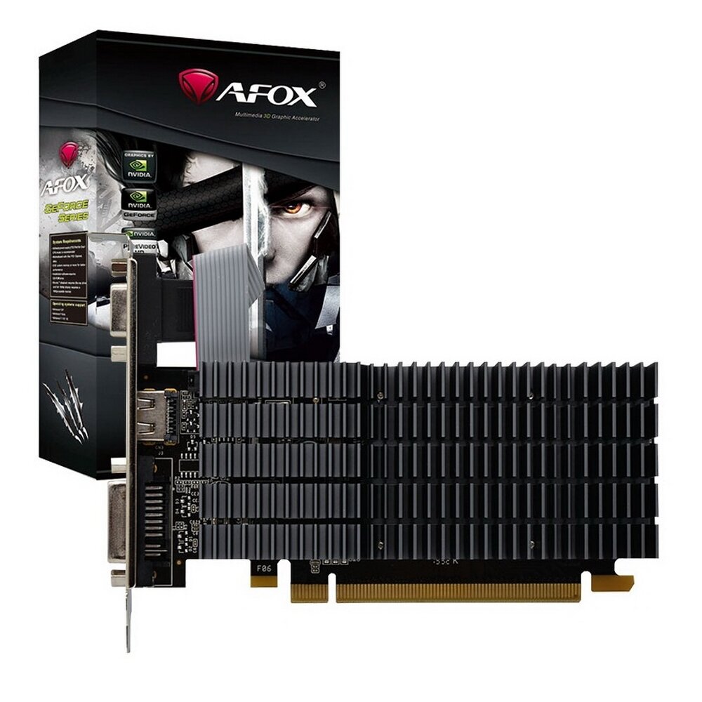 Видеокарта Afox GeForce 210 1 ГБ (AF210-1024D2LG2)