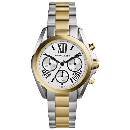 Наручные часы MICHAEL KORS Bradshaw, золотой, серебряный наручные часы michael kors mk5912 золотой серебряный