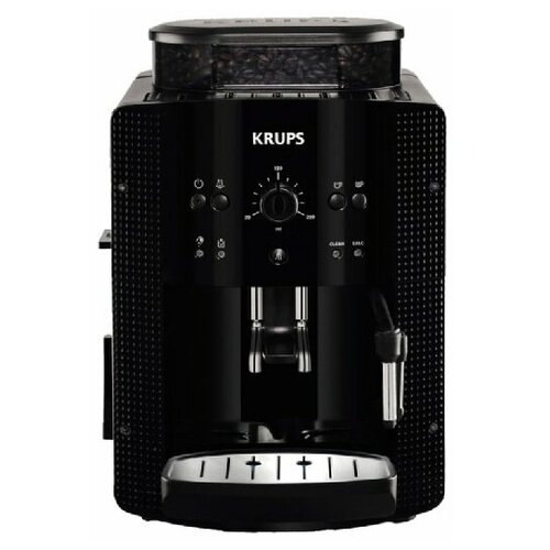 кофемашина krups essential ea8108 ru черный Кофемашина KRUPS Roma Black EA8108 с капучинатором EA810870