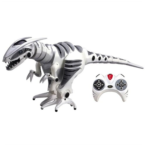 Робот WowWee Roboraptor, белый/серый wowwee электрокидс белый танцующий робот 1204