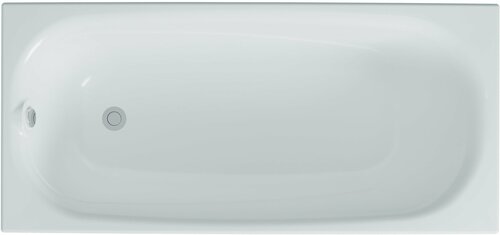 Акриловая ванна 1ACReal Европа 150х70, (комплектация: ванна, ножки для ванны, экран лицевой, слив-перелив полуавтомат)