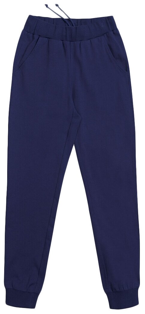 Школьные брюки джоггеры Pelican, размер 14, синий