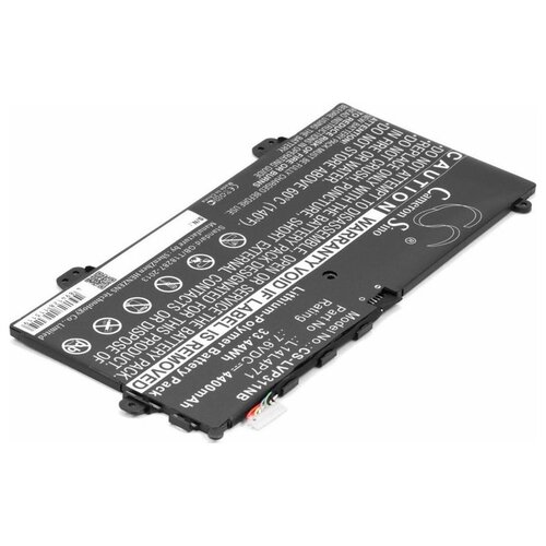 Аккумуляторная батарея для ноутбуков Lenovo IdeaPad Yoga 3 Pro 11 (5B10G52141, 5B10G75096, L14L4P71, L14M4P71) аккумулятор l14l4p71 для ноутбука lenovo yoga 3 11 80j8 7 6v 34wh 4500mah черный