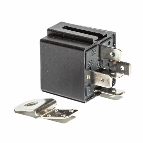 Реле стартера 5-и контактное с карманом под кронштейн и помехоподавляющим резистором 9833777-01 ан 9033747-01 2010 А 24 В АвтоЭлектрика 219₽