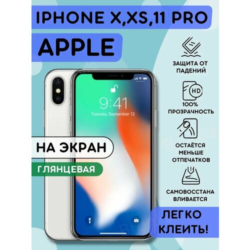 Гидрогелевая пленка iPhone 11 PRO (глянцевая)