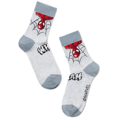 фото Носки conte-kids размер 20, светло-серый