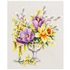Чудесная Игла Набор для вышивания Весенний букетик 20 x 23 см (100-002) - изображение