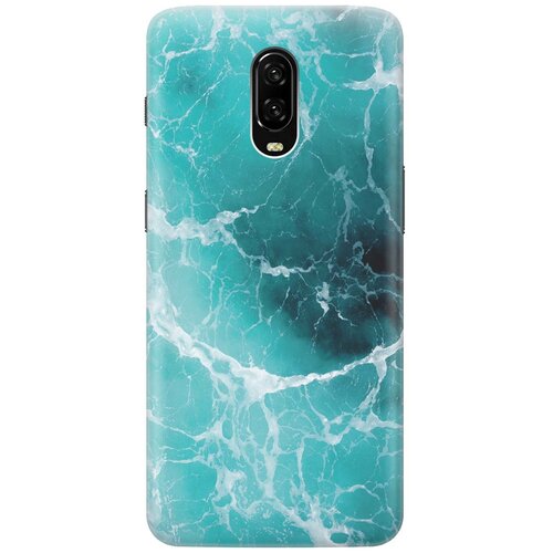 фото Cиликоновый чехол на oneplus 6t / ванплюс 6т с принтом "лазурный океан" gosso
