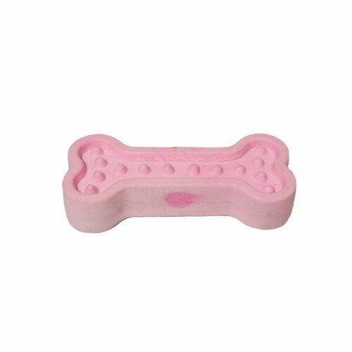 HOMEPET Игрушка для собак из TPR косточка розовая 13 см х 6 см