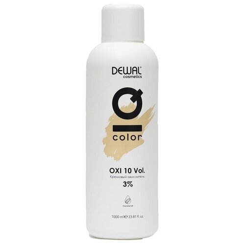 обесцвечивающий крем iq color blond cream bleach 7 500 гр dewal cosmetics mr dc30001 Dewal Cosmetics Кремовый окислитель IQ color oxi 3 %, 1000 мл