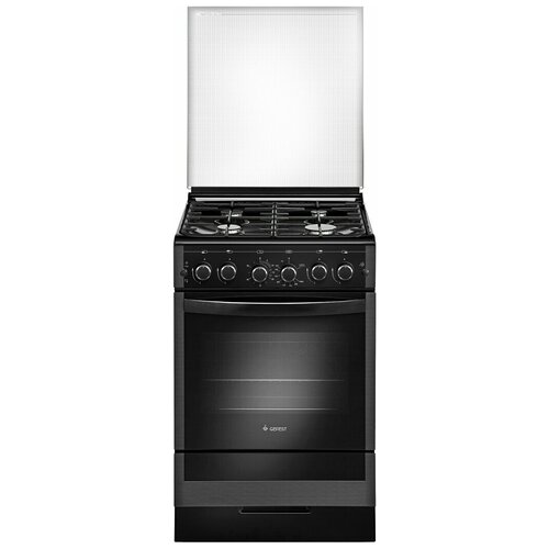 Газовая плита GEFEST 5300-02 0040/0046/0047 50 см черный Ростест (EAC)