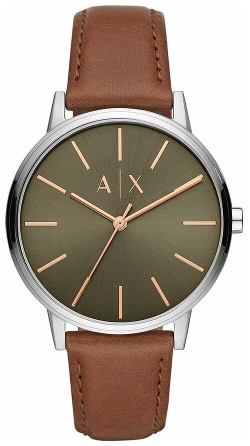 Наручные часы Armani Exchange Cayde, коричневый