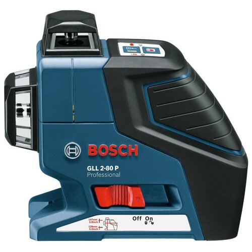 Лазерный уровень BOSCH GLL 2-80 P Professional + BM 1 Professional + LR 2 Professional (0601063209)