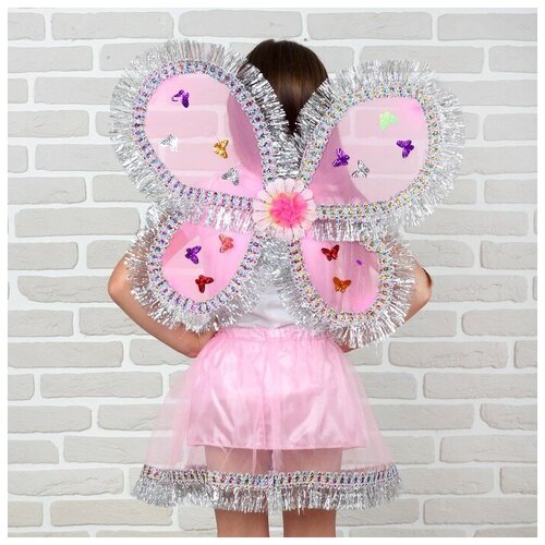 фото Карнавальный набор "цветочек" 2 предмета: юбка и крылья сима-ленд