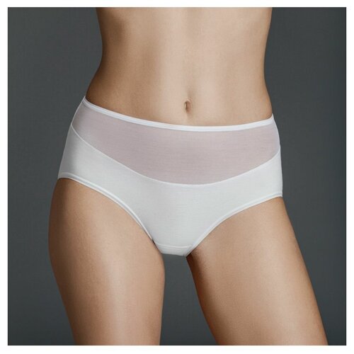 фото Milavitsa трусы слипы высокой посадки basic, размер 118, белый