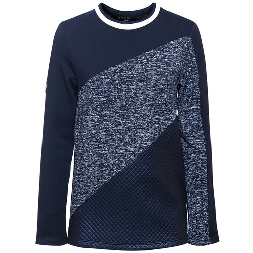 фото Лонгслив nota bene, размер 158, темно-синий