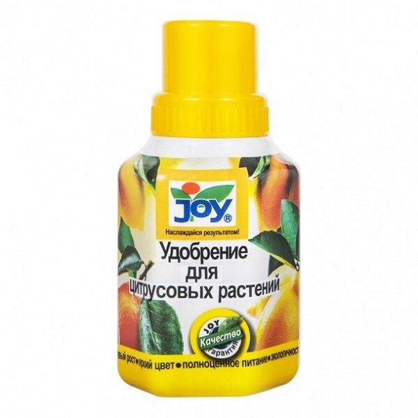 Удобрение жидкое для цитрусовых растений Joy, 250 мл - фотография № 7