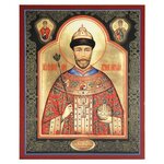 Икона Святой Страстотерпец царь Николай II - изображение