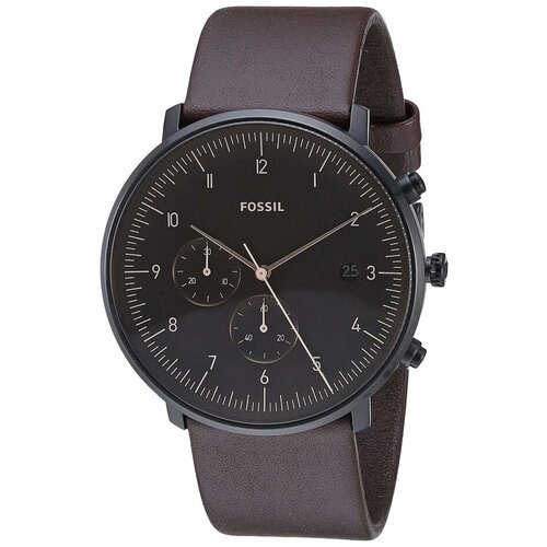 Наручные часы FOSSIL Chase FS5485, коричневый