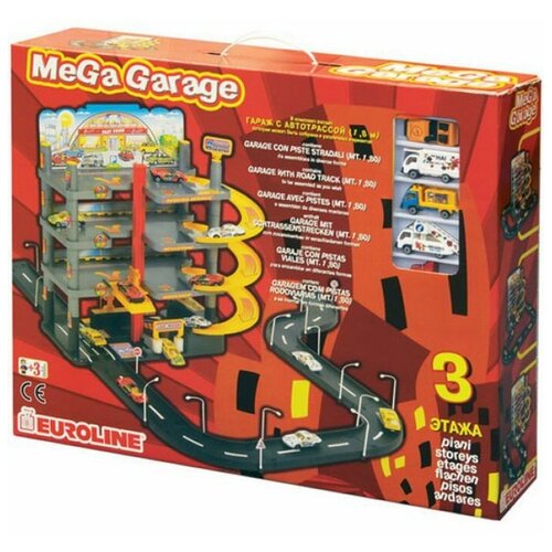 Гараж Mega Garage с дорогой 49х54х50 см