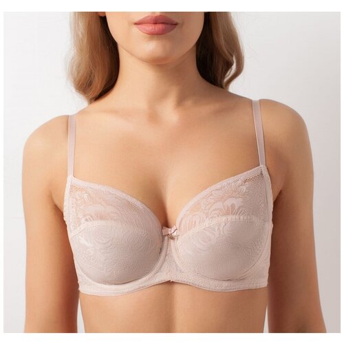 фото Бюстгальтер coquette revue celine, размер 85e, silver peony/серебристый пион