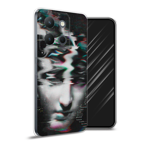 Силиконовый чехол на Vivo Y36 4G / Виво Y36 4G Glitch Art силиконовый чехол на vivo y36 4g виво y36 4g много роз