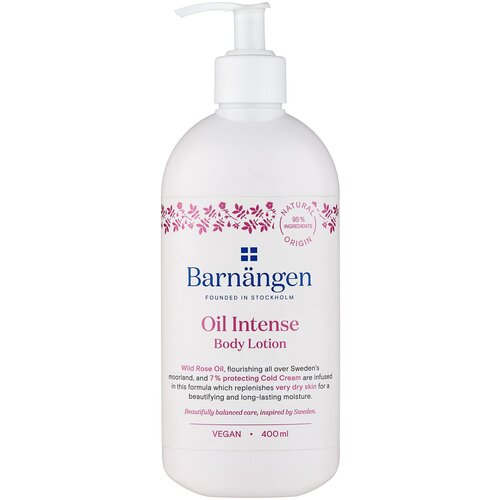 Barnangen Лосьон для тела Oil Intense с маслом дикой розы, 400 мл