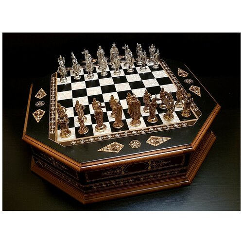 Шахматы подарочные Империал венге антик подарочные шахматы илиада мини роза антик
