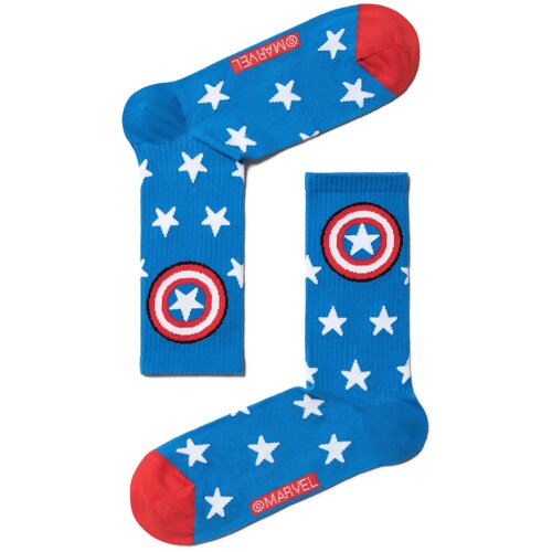 фото Носки diwari marvel 19с-222спм 177, размер 27(42-43), синий