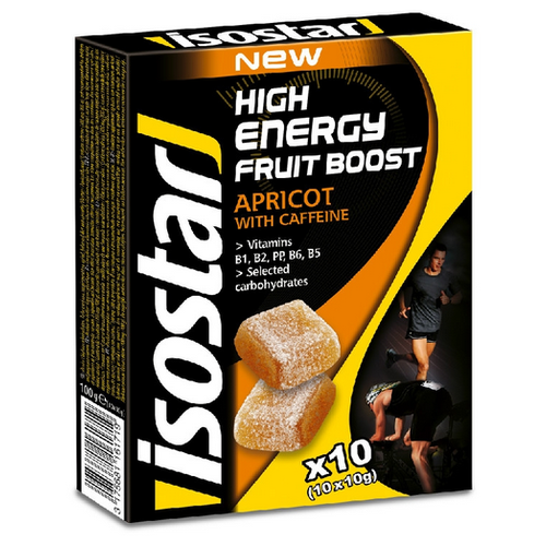 Энергетическая конфета ISOSTAR Fruit Boost (10 шт. по 10 гр
