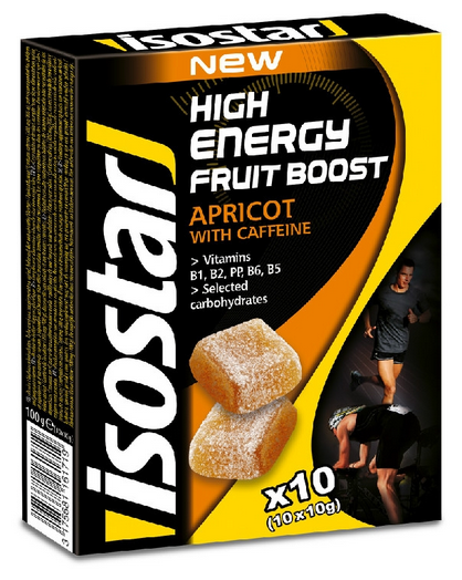 Энергетическая конфета Isostar Fruit Boost Абрикос (10 шт. по 10 гр)