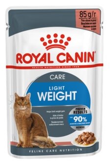 Влажный корм Royal Canin для профилактики лишнего веса Light Weight Care (в соусе), 6 шт по 85гр