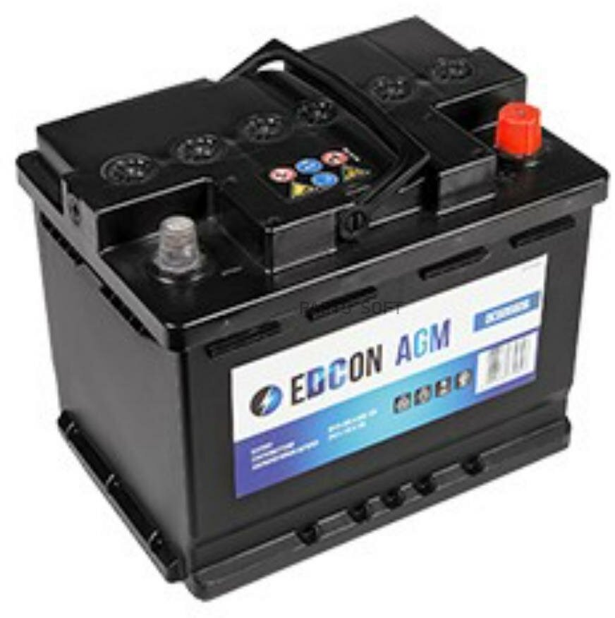 EDCON DC60660R DC60660R_аккумуляторная батарея! 19.5/17.9 евро 60Ah 660A 242/175/190 B13 AGM\