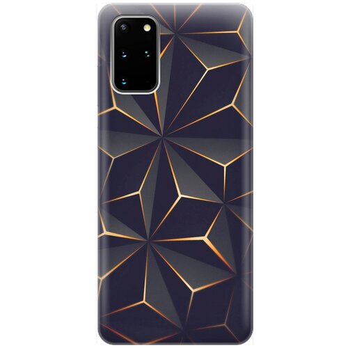 фото Re:pa накладка transparent для samsung galaxy s20+ с принтом "графитовый узор"