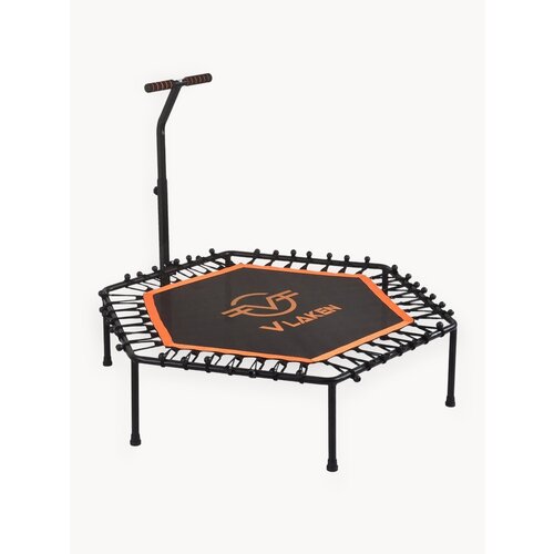 Батут VLAKEN, для фитнеса, с ручкой, 130х127 см, максимальная нагрузка 100кг