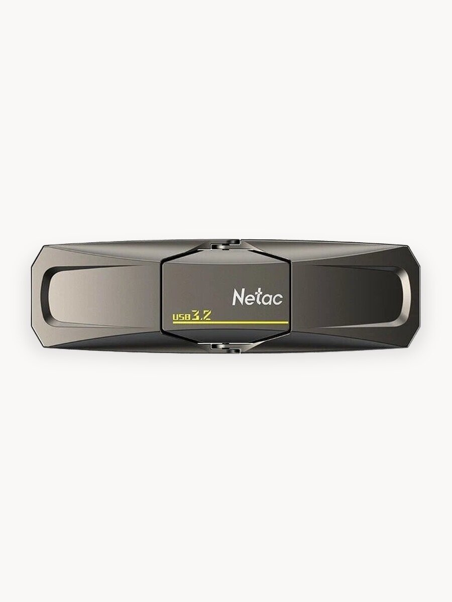 Флешка Netac US5, 256 ГБ, USB 3.2/USB Type-C, черный (NT03US5C-256G-32TA)