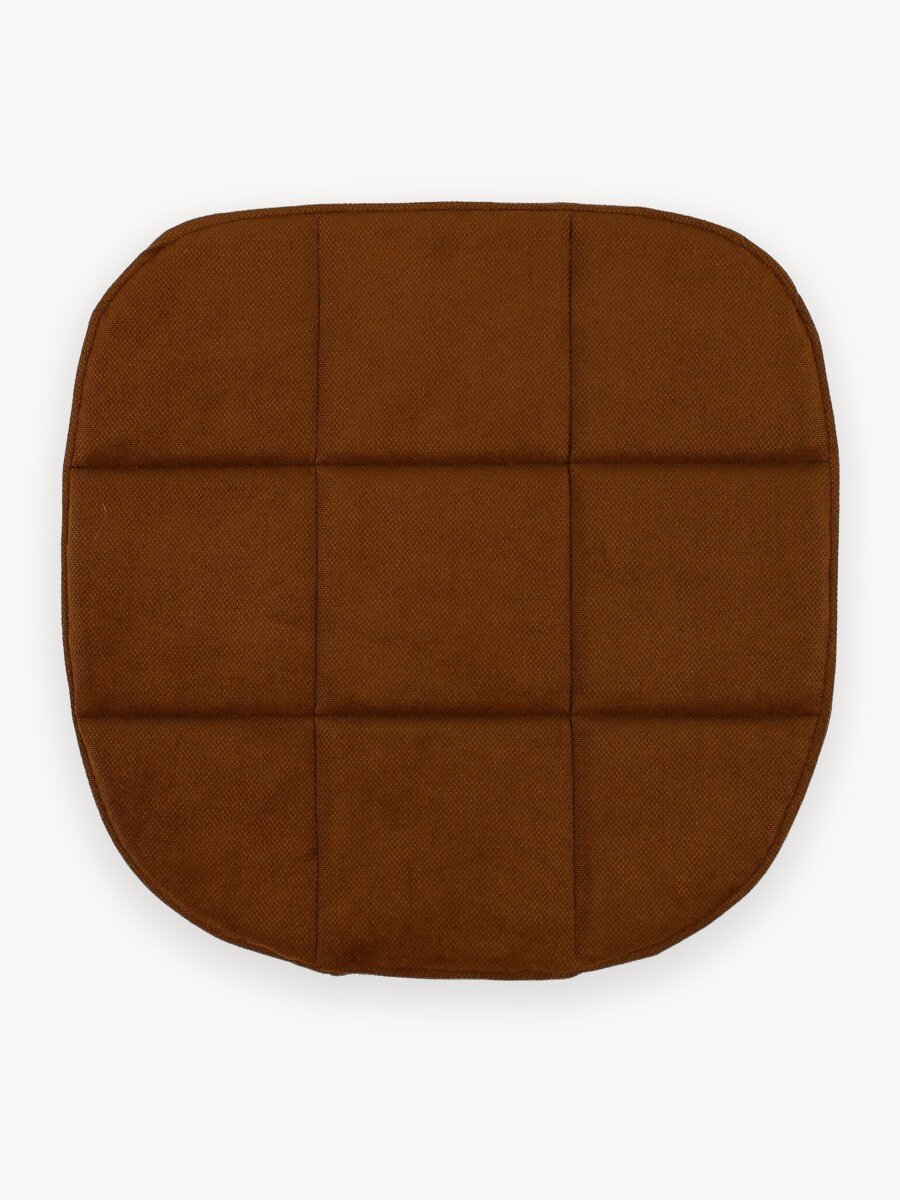 Подушка на стул икеа Bio-Line, сидушка 2 сторонняя, кабрио,39х40 см, шоколадная