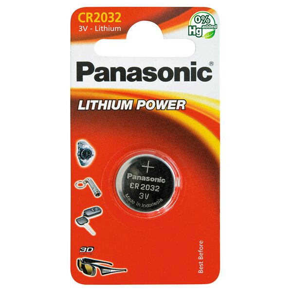 Батарейка Panasonic CR 2032 Bli 1 Lithium (CR-2032EL/1B) - фото №8