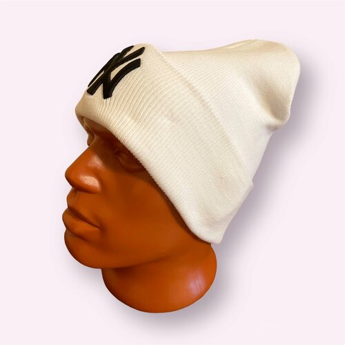 фото Шапка , размер 52/60, белый capshop